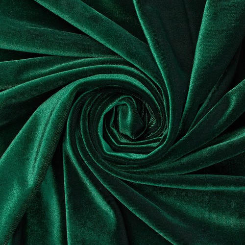 Stretch Velvet Polyester Spandex Heavyweight 60/61 Inch Fabric By The Yard - Picture 58 of 99