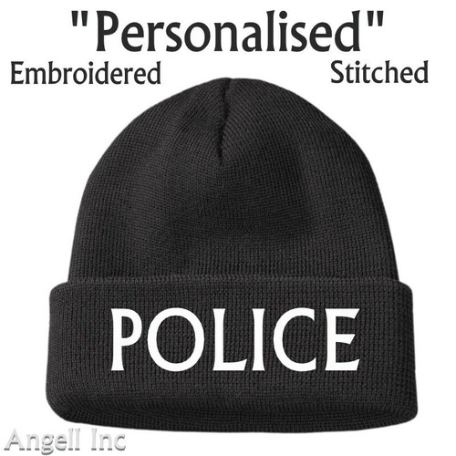 POLICE Beanie Hat GIFT BIRTHDAY WOMENS 