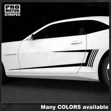 Chevrolet Camaro Side Accent C-Stripes w/ Gills Decals 2014 2015 Pro Motor