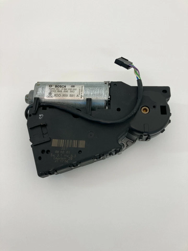 1996-2001 Audi A4 Sedan Sunroof Sun Roof Sliding Motor Assembly 8D0959591 OEM Foto 2 de 4