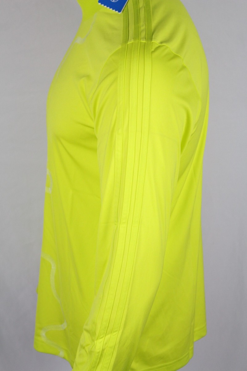 adidas 蛍光イエロー ランシャツ ランパン 値下げ⭕️ Adidas X Blondey Men's Jersey Long Sleeve Skateboarding Acid