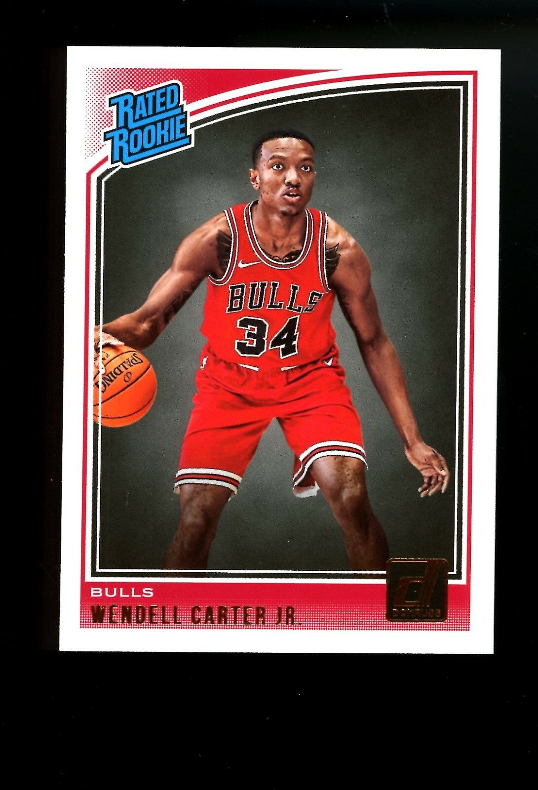 2018 Panini Donruss #170 Wendell Carter Jr. Chicago Bulls RC Rookie Card Qty!