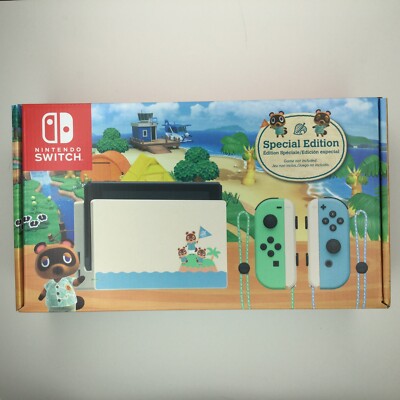 Nintendo Switch Console 32GB Animal Crossing New Horizons Edition