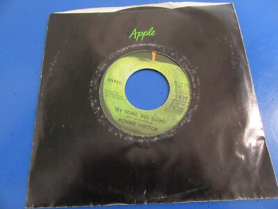 45 RPM Record RONNIE SPECTOR / Try Some Buy Some / Company Sleeve