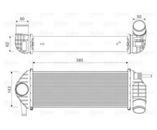 Ladeluftkühler VALEO 818584 für Renault Kangoo/Grand Kangoo