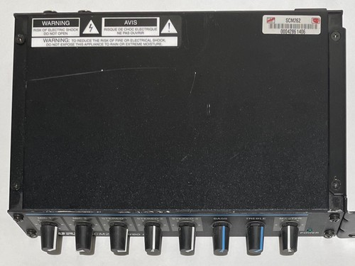 Shure SCM262 2-Channel Microphone Mixer SCM-262 Portable Stereo U245230 - Picture 5 of 8