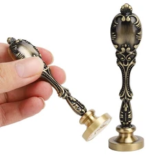 Wax Seal Metal Handle Retro Wax Stamp Handle for Envelope Decoration Sealing