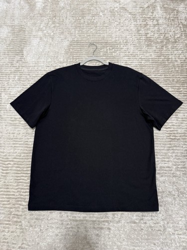 Lululemon Heavyweight Cotton Jersey T Shirt Black - Large
