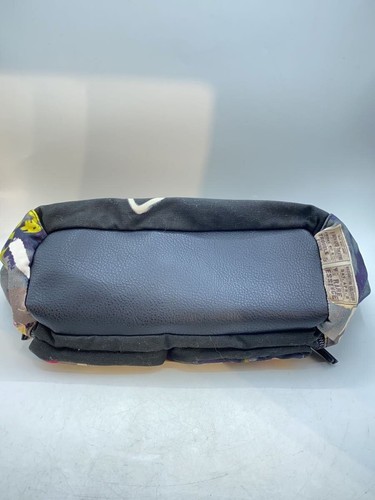 Desigual Shoulder Bag Cotton Black All-over Pattern 23WAXA27 - Picture 4 of 6