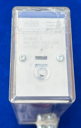 ABB Remaining Relay RXMVE 1 RK 257 007-AN-110-125V 2