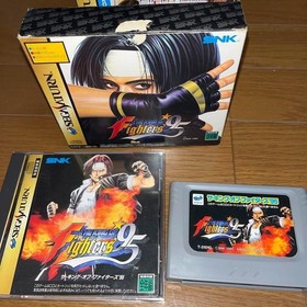 The King of Fighters Best Collection Sega Saturn SNK Used Rare