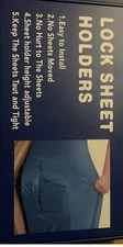 Lock Sheet Holders Keep Sheets Tight Heavy Duty Bed Sheet Holder Corner Fitted