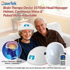 1070nm Portable Light Therapy Helmet 40Hz NIR Treatment Traumatic Brain Injury