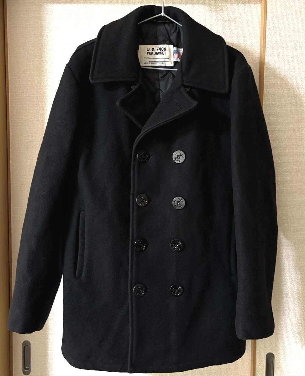 値下げ不可【サイズ38】schott × htc US PEA COAT 値下げ不可【サイズ38】schott × htc US PEA COAT 値下げ不可【サイズ