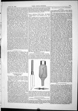 Antique Print Engineering 1886 Sargeant Reversible Steel Coulter Stem Blade