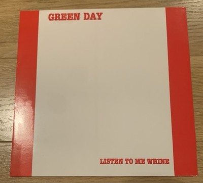 GREEN DAY - LISTEN TO ME WHINE Lp  - Test press + misprint sleeve  -   2007 RARE