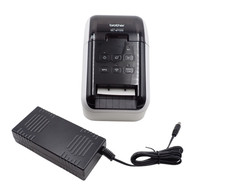 Brother QL-810W Wireless USB Bluetooth Direct Thermal Label Printer + AC Adapter