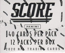2020 SCORE FOOTBALL FACTORY SEALED FAT PACK CELLO BOX 12 Pks/480 cards ROOKIES