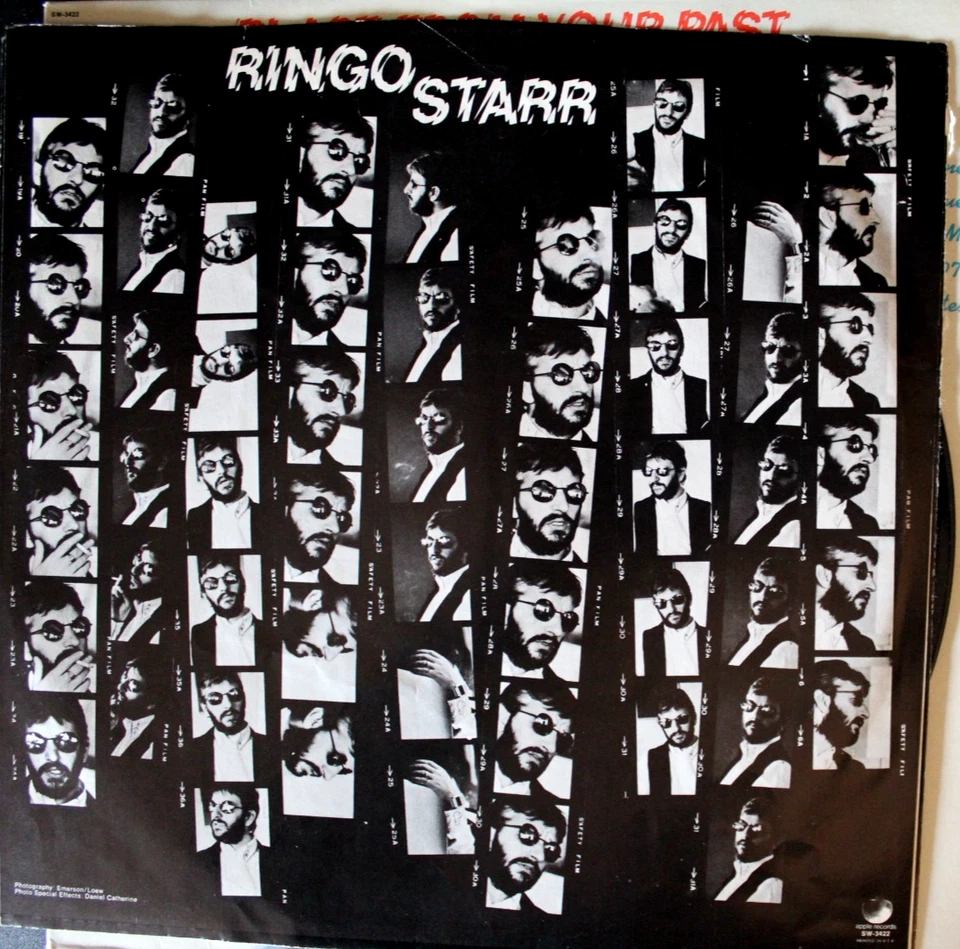 RINGO STARR VINYL LP BLAST FROM THE PAST BEATLES APPLE RECORDS NEAR MINT  - Image 3 of 4