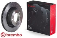 2X Bremsscheibe Brembo 09.C500.1X 2 Bremsscheiben Vorderachse Vorne FüR Toyota