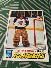 1977-78 Topps - Gilles Gratton #207 - FREE SHIPPING