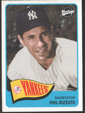 2003 Upper Deck Vintage #218 - Phil Rizzuto - New York Yankees  03-621