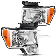Halogen Headlight Assembly for 2009-2014 Ford F150