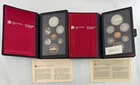 1983 + 1984 Canadian Double Dollar 7-Coin Sets Silver Dollars Edmonton + Toronto