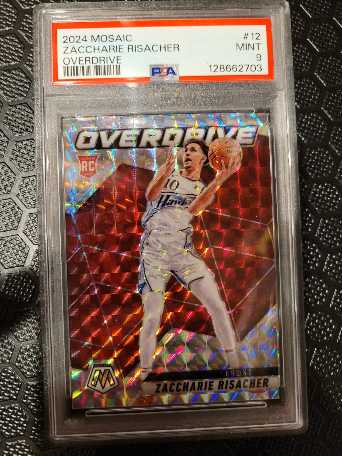 2024 Mosaic Zaccharie Risacher Overdrive #12