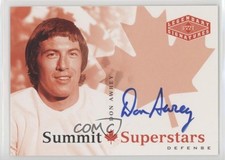 2004-05 Upper Deck Legendary Signatures Summit Superstars Don Awrey Auto 4j8