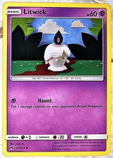 Lost Thunder Litwick ◓ 101/214 Common ◓ Pokémon Card Near Mint on eBay