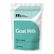 Micro Ingredients Goat Milk Powder 2 lb 907 g Single Ingredient Powdered Go...