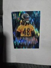 2015 Panini Spectra - Rookie Autographs Bud Dupree #209 Neon Blue Prizm /50 RC