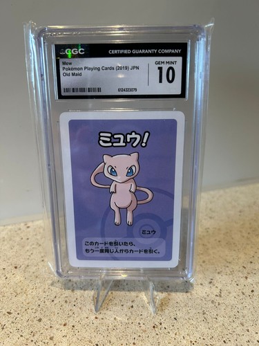 CGC 10 2019 MEW Old Maid Pokémon Center Exclusive Japanese