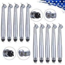 Dental 45 Degree Surgical High Speed Handpiece Push Button LED 4H usa