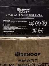 Renogy Smart Lithium Iron Phosphate 12v 100ah...