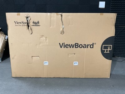 Viewsonic ViewBoard 75'' TouchScreen Display 4K WiFi Wall Mount IFP7552-1C-E1 !