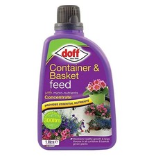 Doff Container & Basket Flower Feed 1L Plant Food Fertiliser – New 5.98 per litre