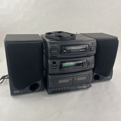 Sanyo AWM-170u Radio CD Player/ Dual Cassette Decks. AWM-170OU