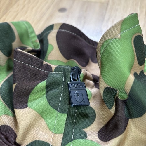 A Bathing Ape x Puma BAPE FC Soccer Warm Up Track Jacket Bape Camo Green XL Mens - Picture 8 of 13