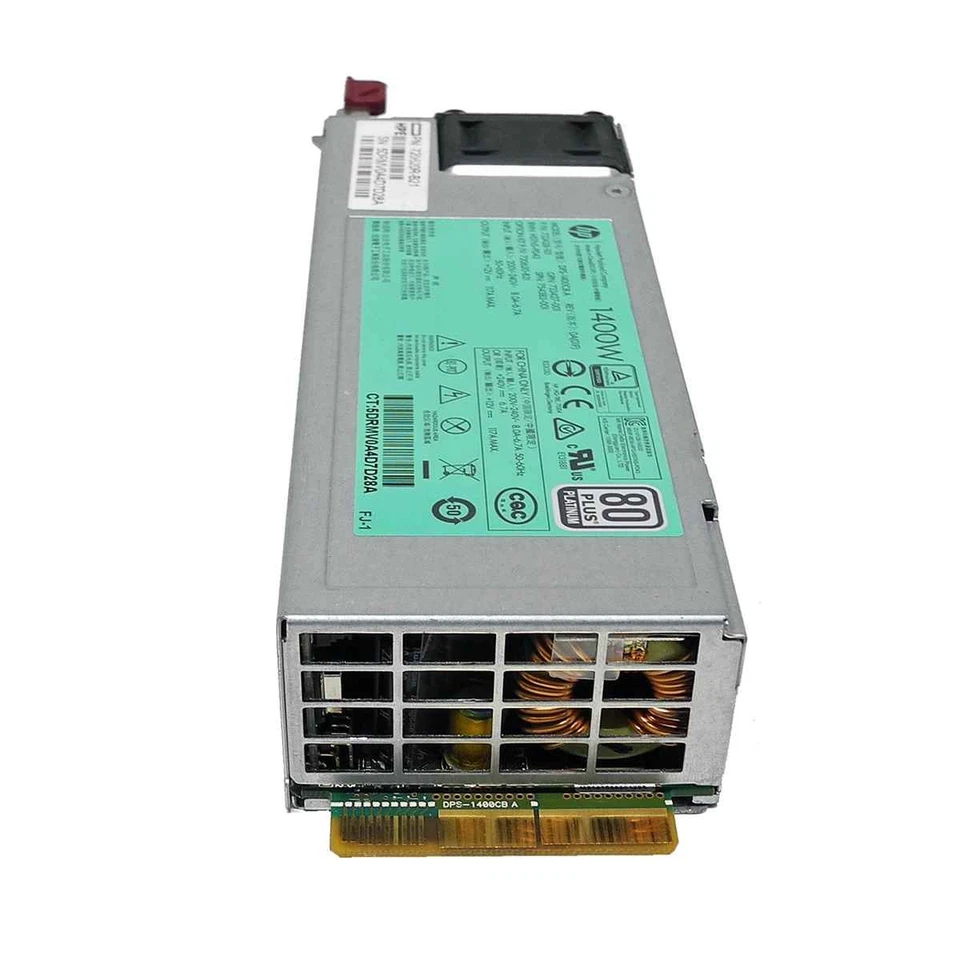 HP DPS-1400CB A PWS Power Supply 1400W HSTNS-PD43 754383-001 DL360 G9 DL380 G9 LFF - Image 4 of 4
