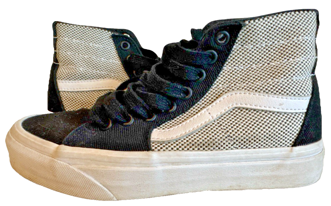 SAOLA Scarpe sneakers casual Vans unisex hi top 721356 grigio modello nero taglia M 4 W 5 5