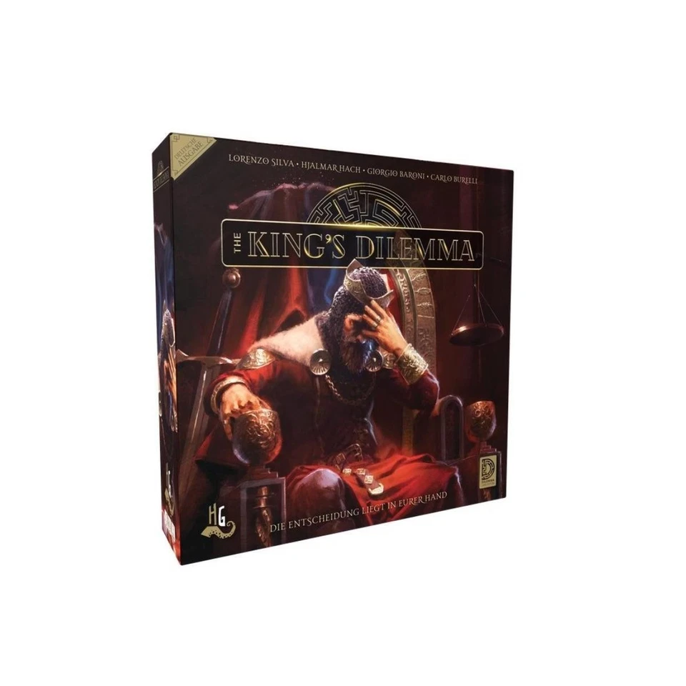 HR001 - Kings Dilemma, Brettspiel, 2-5 Spieler, ab 14 Jahren (DE-Ausgabe) - Bild 1 von 1