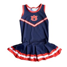 Auburn Tigers Cheer Dress Navy Orange Game Day Spirit Dress Size 2
