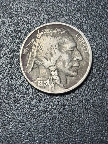 1915 S Buffalo Nickel VF Details