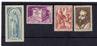 GREECE Scott # 535 536 537 and 538 MINT / VF / LH Complete Set! SCV $218.00