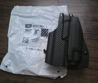 WTP Sig P320C 9MM/.40SW w/ Streamlight TLR-8/8A Light Optic Cut OWB Holster LEFT