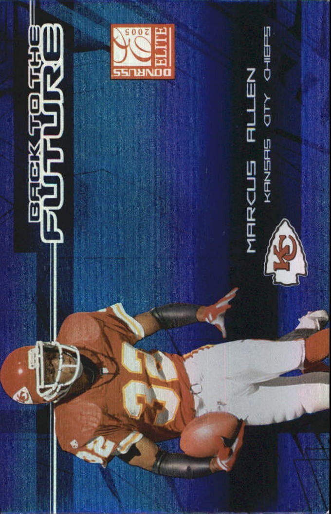 2005 Donruss Elite Football "Insert and Insert Parallel" Cards
