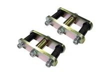 Fishbone Offroad FB27222 Front Or Rear Greaseable Shackles Fits 46-75 Jeep CJ-5