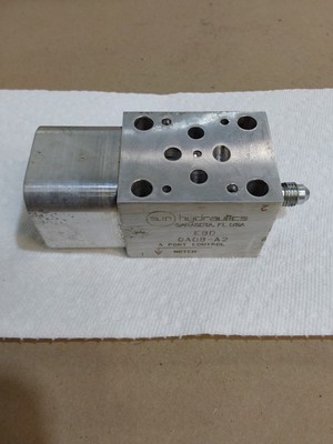 SUN HYDRAULICS Control Valve Section A Port 2500PSI B Port EBD 0A08-A2